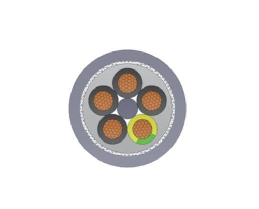 中度柔性双护套屏障拖链电缆 产品图片